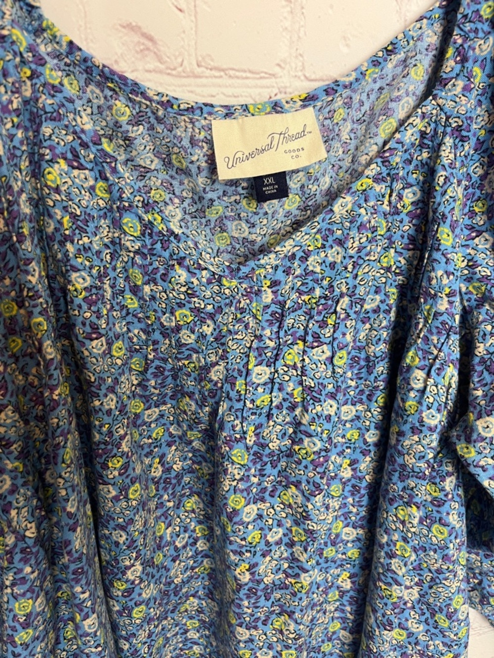 Universal Thread Floral Peasant Blouse - Picture 5 of 10